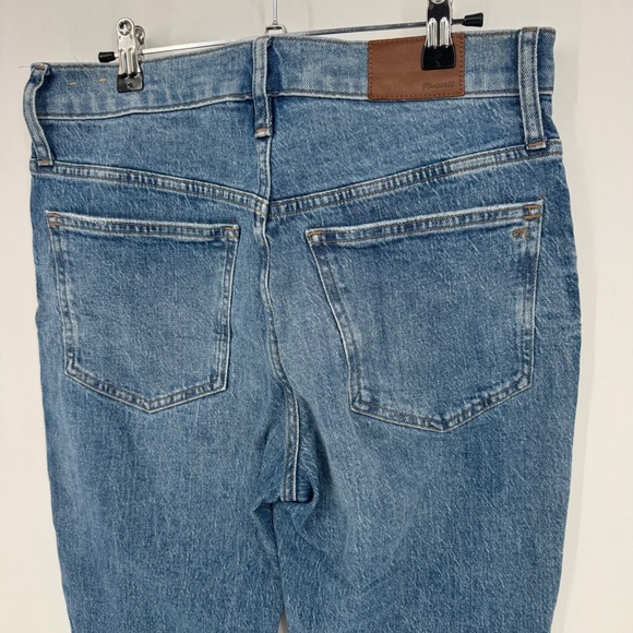 Madewell The Perfect Vintage Jean Women's Size 28 Medium Wash High Rise Raw Hem - Picture 7 of 9